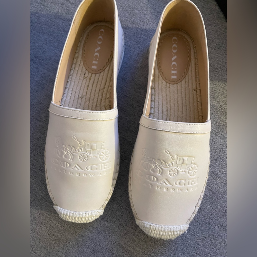 Coach Espadrille Shoes - Size 6